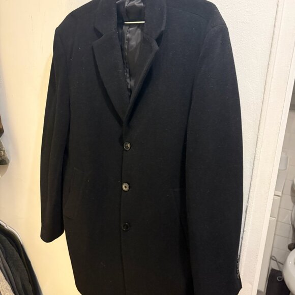 Calvin Klein Slim Fit Over Coat - Picture 5 of 5